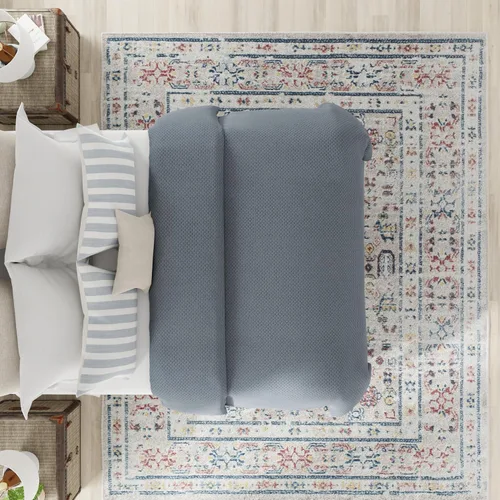 Vista 16 de Rugs America Gallagher Collection GL55 - Tapete de área transitorio vintage Lona Sundara