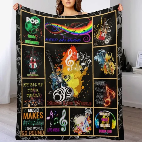 Vista 11 de Manta de regalo de bailarín, manta de franela suave y cálida, regalos para amantes de la danza, mantas inspiradoras de baile y mantas