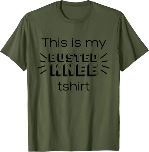 Vista 41 de Funny Broken Knee Joke - Camiseta de regalo para lesión de rodilla