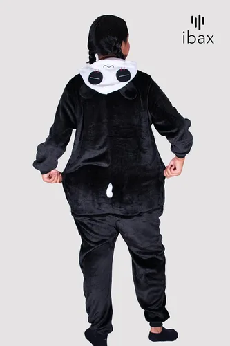 Vista 4 de IBAX Pajamas Adult Unisex Animal and character Costume, Onesie, Cosplay. Flannel One Piece Pajamas Sleepwear.