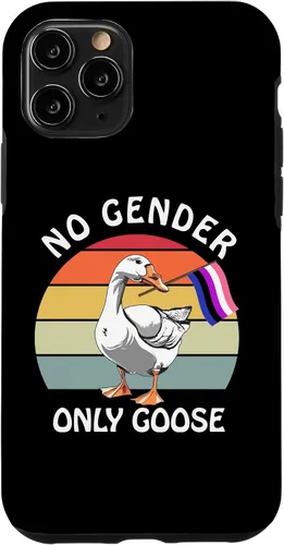 Vista 22 de Funda para iPhone 12 Pro Max Genderfluid Goose Bi Pride Flag Bi Pride Parade Flag LGBTQ