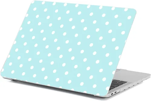 Vista 20 de Funda para MacBook Air de 15,3 pulgadas M2/M3/M4/M5, lunares Amarillo (Yellow Polka Dot)