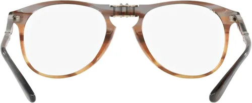Vista 6 de Persol PO9714VM Pilot - Marcos para gafas graduadas para hombre HavanaDemo Lens