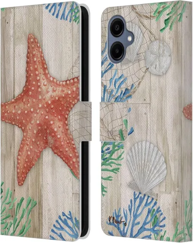 Vista 19 de Head Case Designs Officially Licensed Paul Brent Agate Mermaid Coastal Leather Wallet Case Compatible with Samsung Galaxy A06 4G / 5G