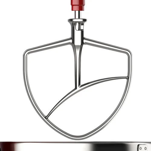 Vista 9 de Accesorio de Paleta de Acero Inoxidable para Batidora de Pie KitchenAid, Compatible con Tazones de Batidora de Pie Inclinable de 4.5-5 Cuartos