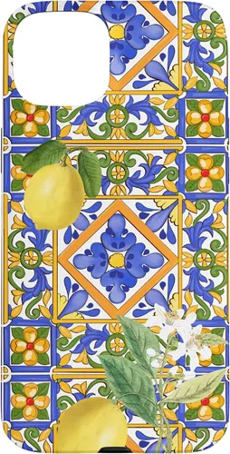 Vista 9 de Sicilian,Italian,Summer,Tiles,Citrus,Mosaic,Majolica Art Case for iPhone 17