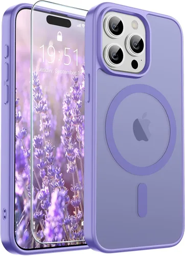 Vista 110 de SUPFINE Funda magnética para iPhone SE 2022 (3ª)/2020 (2ª), iPhone 8 (compatible con MagSafe) (protección contra caídas de grado militar), funda