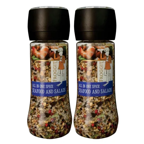 Vista 7 de Molinillo de condimentos para mariscos y ensaladas 8.82 oz sin OMG
