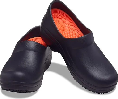 Vista 6 de Crocs Neria Pro II Literide - Zuecos para mujer, zapatos de trabajo antideslizantes