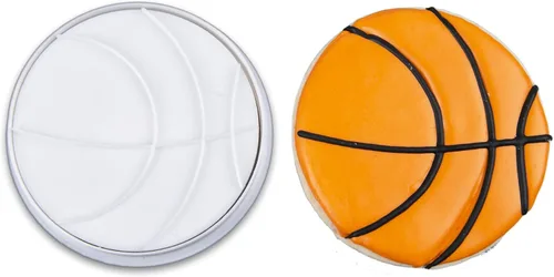 Vista 15 de Mostop Cortador de galletas deportivo con sellos, juego de 3 piezas de cortador de galletas de fútbol, fútbol, casco, juego de fútbol, herramientas