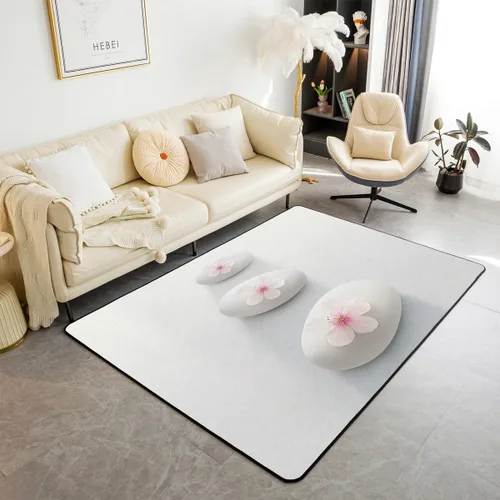 Vista 17 de jejeloiu Cute Mushroom Decor Rugs for Living Room Bedroom for Kids Boys Girls Area Rug 3x5 Botanical Plants Decorative Carpet Cartoon Mushrooms