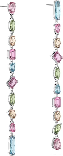 Vista 2 de Swarovski Gema Necklace, Earrings, and Bracelet Crystal Jewelry Collection, Gold Tone & Rhodium Tone Finish