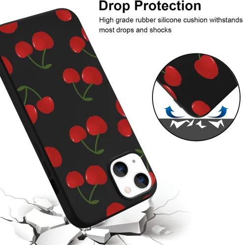 Vista 3 de Funda de silicona líquida compatible con iPhone 11 Pro Max, funda de protección suave a prueba de golpes, soporte de carga inalámbrica