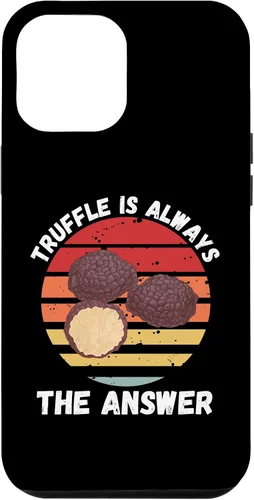 Vista 7 de iPhone 11 Pro Vintage Truffle Is Always The Answer Retro Food Lover Case