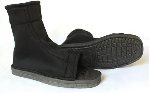 Vista 4 de COSTYLE Anime Ninja Shoes - Botas de cosplay talla 36-45, color negro