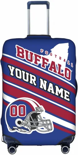Vista 36 de Fundas de equipaje personalizadas con nombre y número, funda de maleta lavable elástica personalizada para equipaje, Arizona, Fútbol