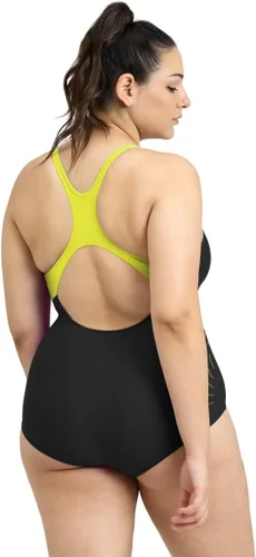 Vista 2 de ARENA Performance - Traje de baño de una pieza para mujer, talla grande, resistente al cloro, MaxLife