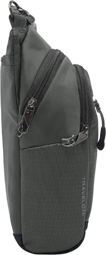 Vista 10 de Travelon Bolsa de viaje activa antirrobo, Carbón vegetal
