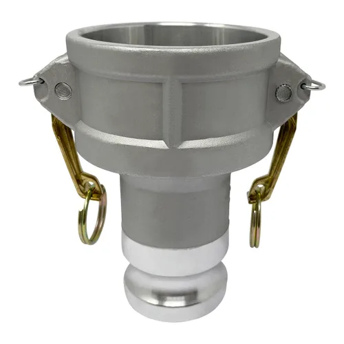Vista 8 de Gloxco Tipo de aluminio DA leva y ranura de manguera de montaje, reductor, 4 "Camlock hembra x 2 "Camlock macho (CAM-4020-DA-AL)