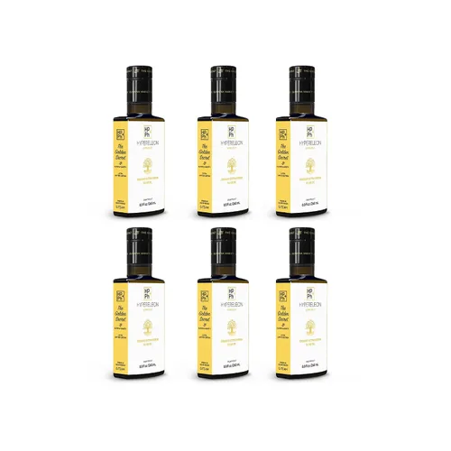 Vista 11 de HYPERELEON ULTRA GOLD Premium, orgánico, sumamente rico en polifenoles, aceite de oliva virgen extra griego 100% puro y natural Bio y sin