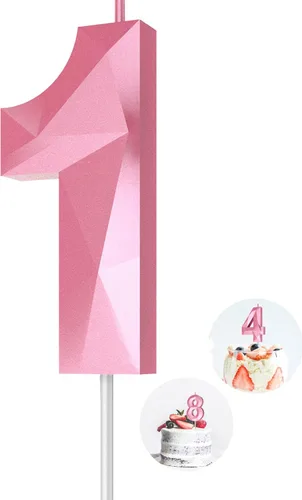 Vista 99 de Velas de cumpleaños con números (0 velas negras), forma de diamante 3D, decoración de pastel de feliz cumpleaños para niños y hombres, cumpleaños