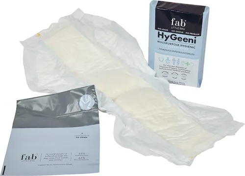 Vista 7 de Fab Little Bag HyGeeni - Bolsas de eliminación para pañales, almohadillas de incontinencia, bolsas de ostomía y catéter, evita olores, sin ensuciar