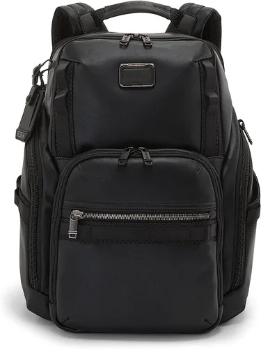 Vista 13 de TUMI - Mochila de Búsqueda Alpha Bravo - Mochila para portátil para hombres y mujeres - Mochila para trabajo y viajes - 17.0" X 14.0" X 8.3", Negro