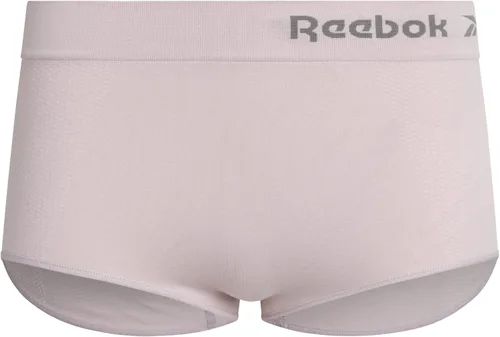 Vista 4 de Reebok Ropa interior para mujer - Bragas de cintura alta sin costuras (paquete de 6)