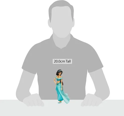 Vista 8 de Enesco Disney Showcase Couture de Force Aladdin Jasmine Figura estilizada, 8.27 pulgadas, multicolor