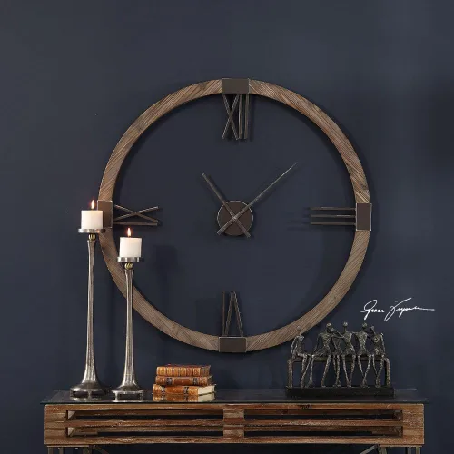 Vista 2 de Uttermost Marcelo - Reloj de pared moderno de 39,5 pulgadas