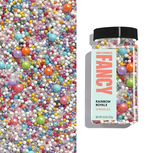 Vista 10 de Fancy Sprinkles Bubble Bath - Gránulos rosa y blanco pastel, 1 paquete