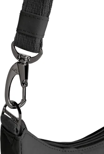 Vista 11 de Travelon Bandolera mediana antirrobo Roam Negro