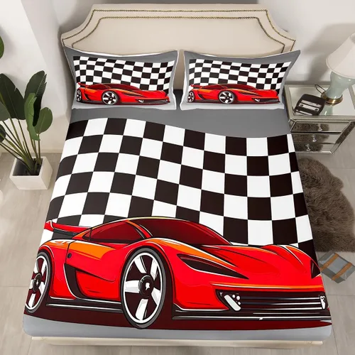 Vista 30 de Erosebridal Juego de sábanas de ratas para niños, tamaño Queen, juego de ropa de cama con diseño de roedores de ratón, divertido diseño de animales