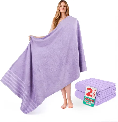 Vista 61 de American Soft Linen 100% Cotton Luxury Turkish Towels, 2PC 35x70 Bath Sheet