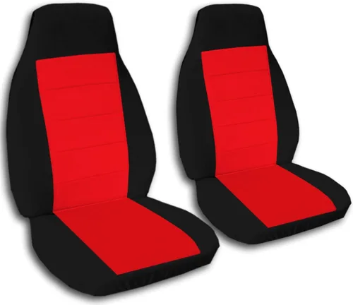 Vista 10 de TOTALLY COVERS Compatible con Ford F-150 F-250 F-350 de 1992-1998 con dos tonos para asiento de camión (sillas capitanes/cubos) con reposabrazos
