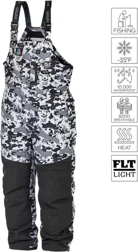 Vista 2 de NORFIN Baberos Explorer Camo Heat FLT