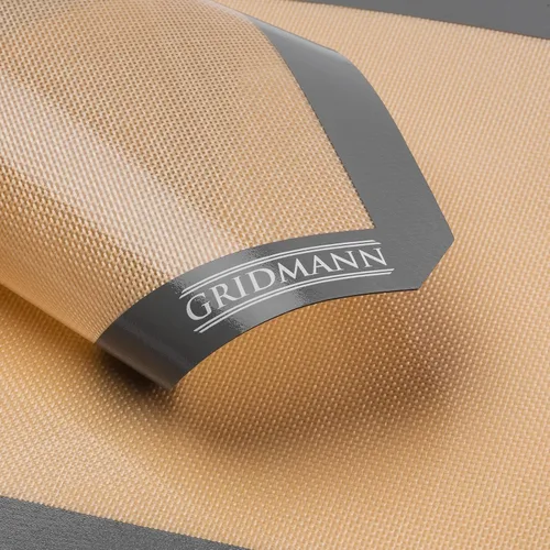 Vista 3 de Gridmann - esteras silicona para horno, resistente al calor antiadherente, hojas protectoras, de 16.5 x 11.6 pulgadas, 2