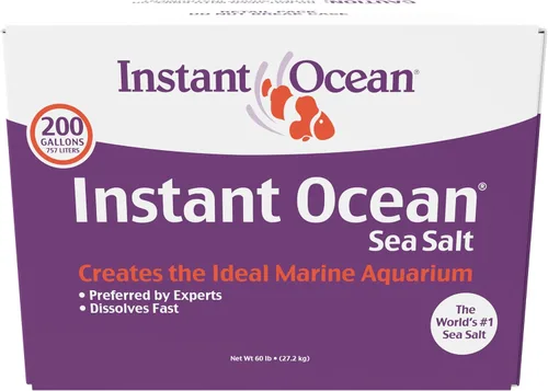 Vista 9 de Instant Ocean Sal marina 50 galones, para acuarios marinos, disolución rápida