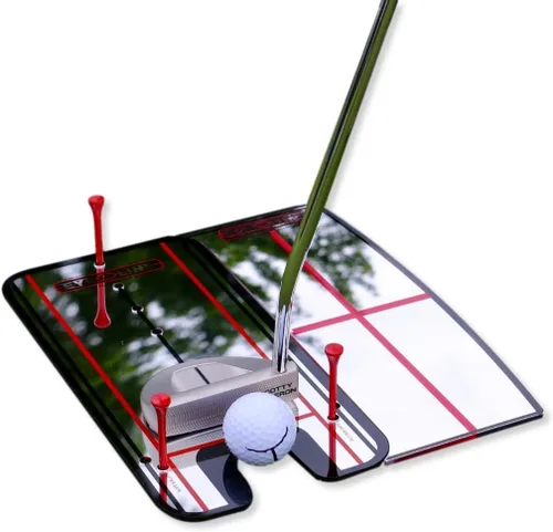 Vista 12 de Genuine EyeLine Golf Alignment Putting Mirror - Top Training Aid on the PGA Tour - See Rapid Improvement - Helps Beginner, Junior, and Scratch
