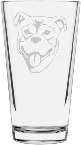Vista 368 de Podenco Canario - Vaso de pinta de 16 onzas con temática de perro personalizado