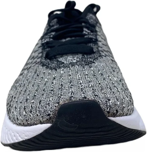 Vista 6 de Nike Hombres React Infinity 3, Negro Dk Humo Gris Niebla