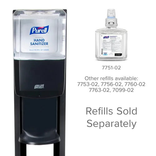 Vista 7 de PURELL ES8 7218-DS - Soporte de suelo con dispensador automático ES8, grafito (paquete de 1)