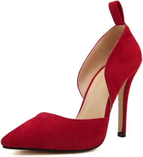 Vista 7 de Z&L Fashion - Zapatos de tacón alto con punta puntiaguda para mujer