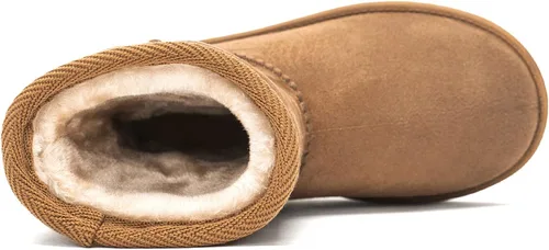Vista 3 de DKSUKO Botas de nieve impermeables clásicas para niños
