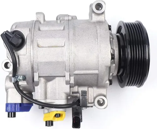 Vista 5 de Compresor de aire del A/C con embrague CO 11048JC para 2006 2009 2010 Au-di A4/A4 Quat-tro 1.8L 2.0L