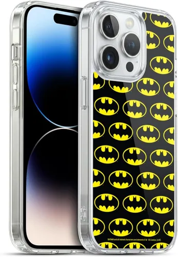 Vista 33 de Head Case Designs Funda de gel con licencia oficial de Batman DC Comics Bat Signal Logos [protección de grado militar] compatible con Apple iPhone 7