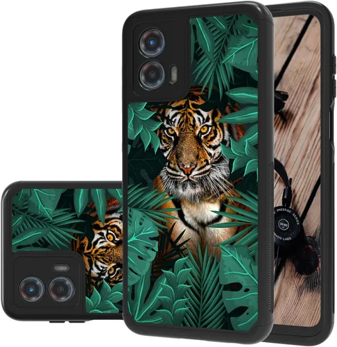 Vista 25 de Funda de doble capa para Motorola Moto G 5G 2023, resistente, a prueba de golpes, resistente, de cuerpo completo, funda protectora resistente