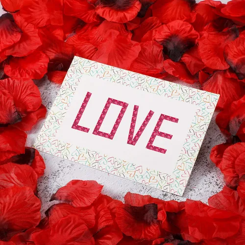 Vista 5 de Zonon 6 rollos de cintas Washi para el día de San Valentín, calcomanías de San Valentín para niños, lindas calcomanías de color dulce