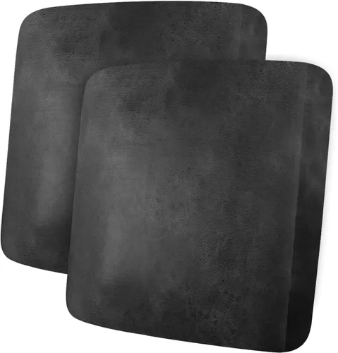 Vista 13 de ANARACHON Fundas de cojín de sofá con aspecto de cuero, juego de fundas de asiento de sofá, protector de muebles para sillón seccional, sofá biplaza