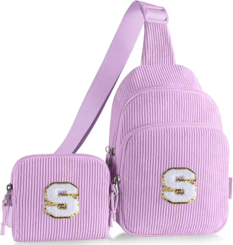Vista 15 de Riñonera cruzada para niñas, Beige, Small